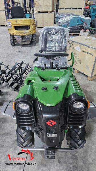 Máy Xới Đất Ngồi Lái Mini 2 Cầu Turbo 18HP TBL198