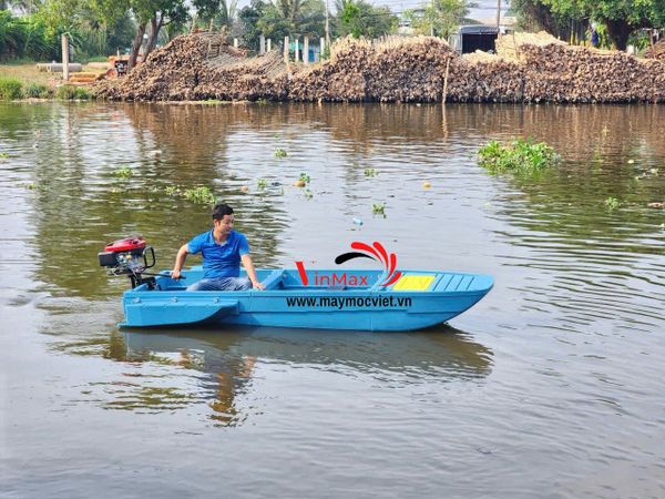 Xuồng Cứu Hộ Mini Chạy Máy Nổ Turbo TBX70