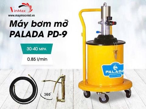Máy Bơm Mỡ Bằng Hơi Palada PD-9