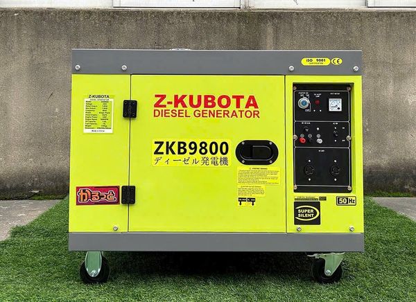 Máy phát điện chạy dầu Zkubota ZKB9800 công suất 7.5kW