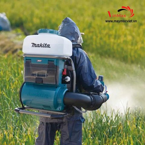 Máy phun thuốc Makita PM001G dùng Pin 40Vmax XGT, dung tích chứa 15L
