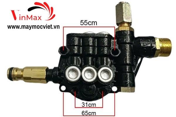 Đầu bơm máy rửa xe chỉnh áp