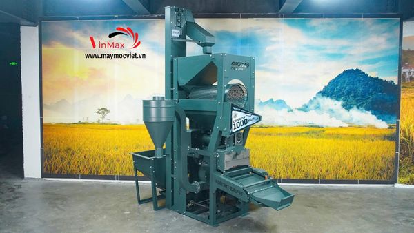 Máy xát gạo Turbo TB2000 Promax motor 20HP năng suất 1 tấn/giờ