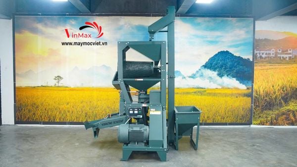 Máy xát gạo Turbo TB2000 Promax motor 20HP năng suất 1 tấn/giờ