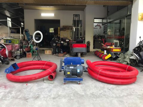 Máy hút nông sản, nguyên liệu 2 đầu 20m công suất 7.5kw Turbo TBH2075