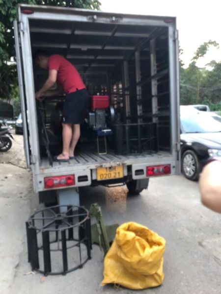 Máy cày xới đất dắt tay Quế Hoa GN61/6