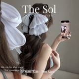  Kẹp Tóc Hàn Quốc Bow Ribbon 