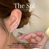  Khuyên Tai Thép Xi Mạ Colour Bling - Mẫu 272 