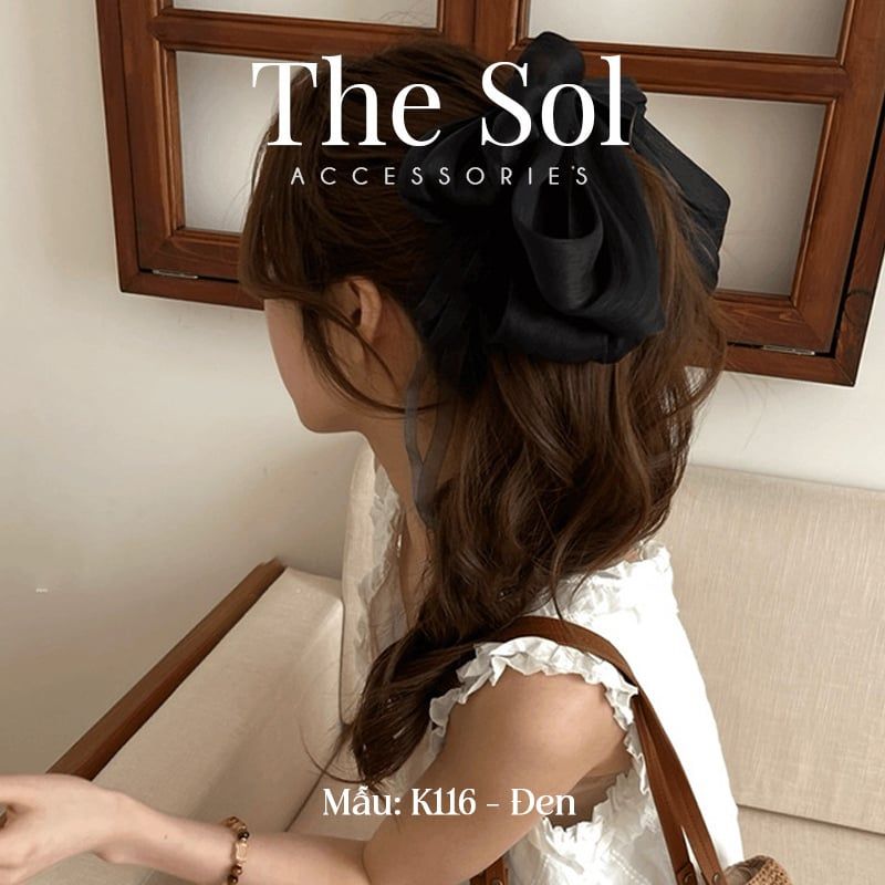  Kẹp Tóc Hàn Quốc Bow Ribbon 