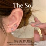  Khuyên Tai Thép Xi Mạ Colour Bling - Mẫu 272 