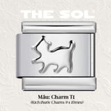  Charm Titan Italian Bracelet - Basic Charm - Charm T 