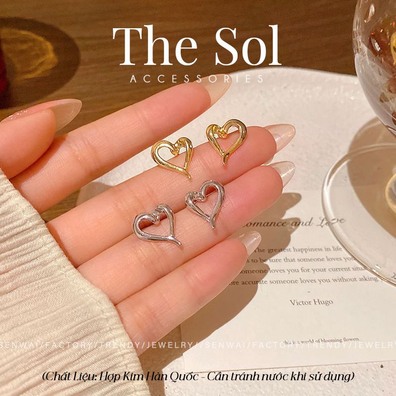  Bông Tai Hàn Quốc Special Heart 