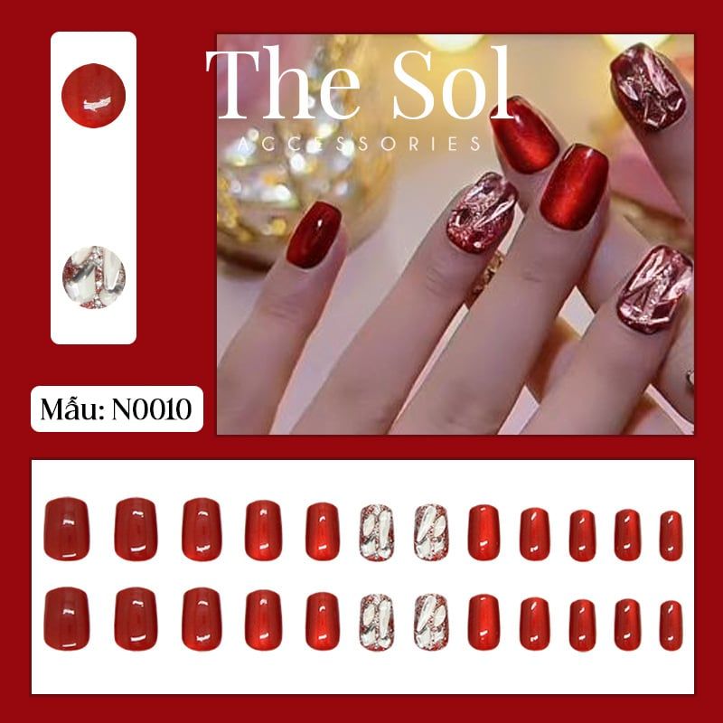  Bộ Nailbox 24 Móng - N0010 
