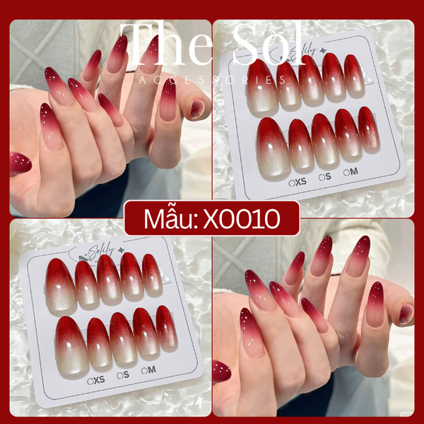  Bộ Nailbox Thiết Kế 10 Móng - X0010 