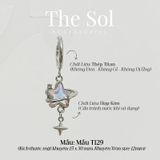  Khuyên Tai Titan The Star - Mẫu T129 