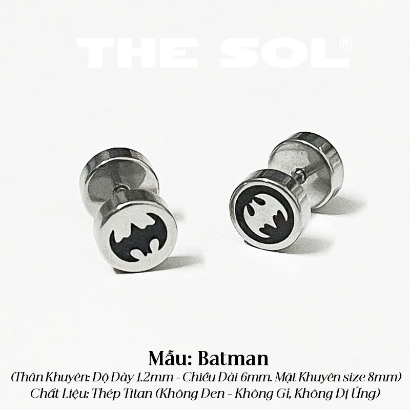  Khuyên Tai Titan Unisex The Batman 