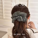  Cột Tóc Scrunchies Ribbon Bling 