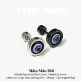  Khuyên Tai Titan Unisex Blue Eyes - Mẫu D68 