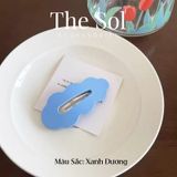  Kẹp Tóc Hàn Quốc Sắc Màu Gợn Sóng 