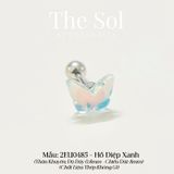  Khuyên Tai Thép Titan Màu Sắc Hologram [1 CHIẾC] 