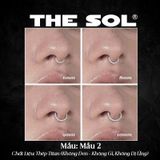  Khuyên Tai Titan Unisex The Diamond Chốt Ẩn 2 