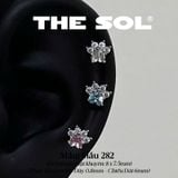  Khuyên Tai Thép Xi Mạ Cat's Feet - Mẫu 282 