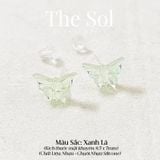  Bông Tai Nhựa Hologram Butterfly 