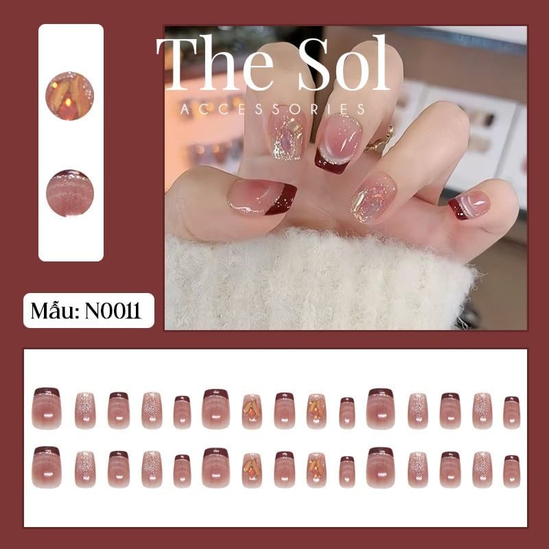  Bộ Nailbox 24 Móng - N0011 