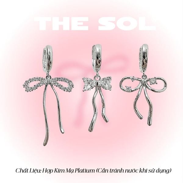  Khuyên Tai Hợp Kim The Bow - Mẫu 196 