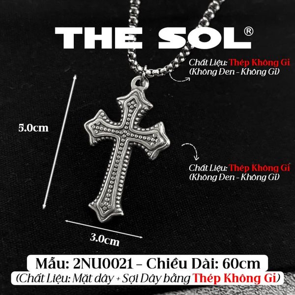  Dây Chuyền Unisex The Cross S1 