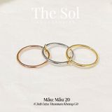  Nhẫn Titan Triple Rings 1 - Mẫu 20 