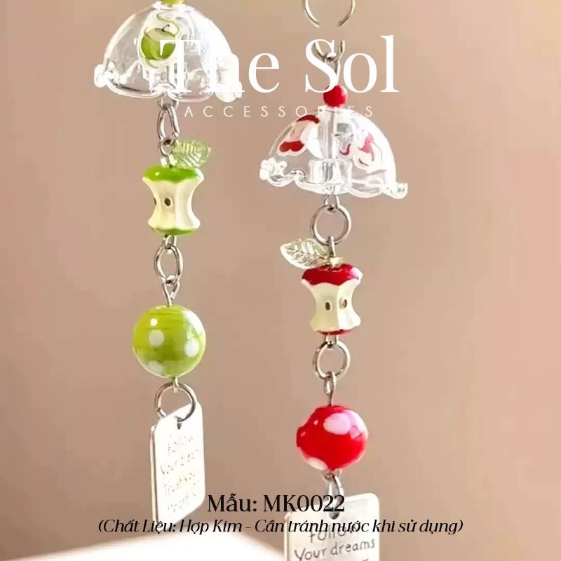  Móc Điện Thoại Bitten Apple 