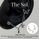  Khuyên Tai Thép Xi Mạ The Butterfly - Mẫu 231 