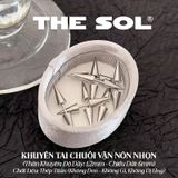  Khuyên Tai Titan Unisex Chuôi Vặn Nón Nhọn 