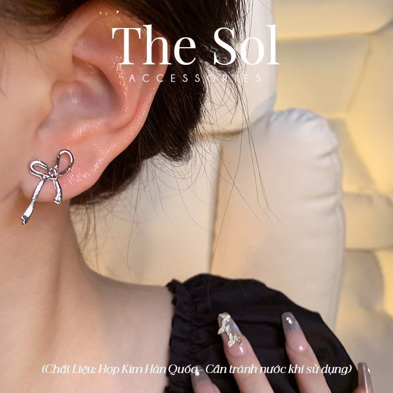  Bông Tai Hàn Quốc Special Bow 