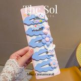  Set Kẹp Tóc Cinnamoroll Size Lớn 7cm 