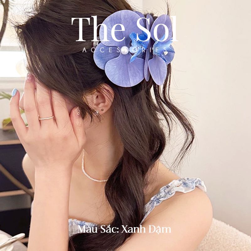  Kẹp Mỏ Vịt Hàn Quốc Hoa Phong Lan 