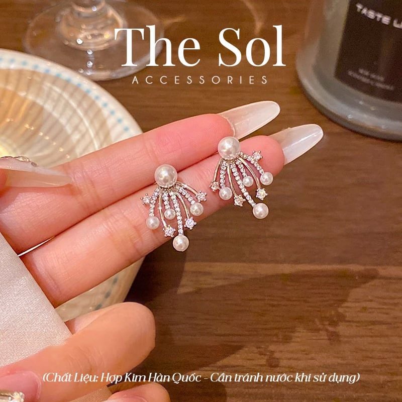  Bông Tai Hàn Quốc The Fireworks 