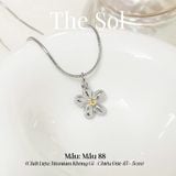  Dây Chuyền Titan Golden Blossom 