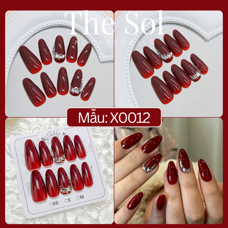  Bộ Nailbox Thiết Kế 10 Móng - X0012 