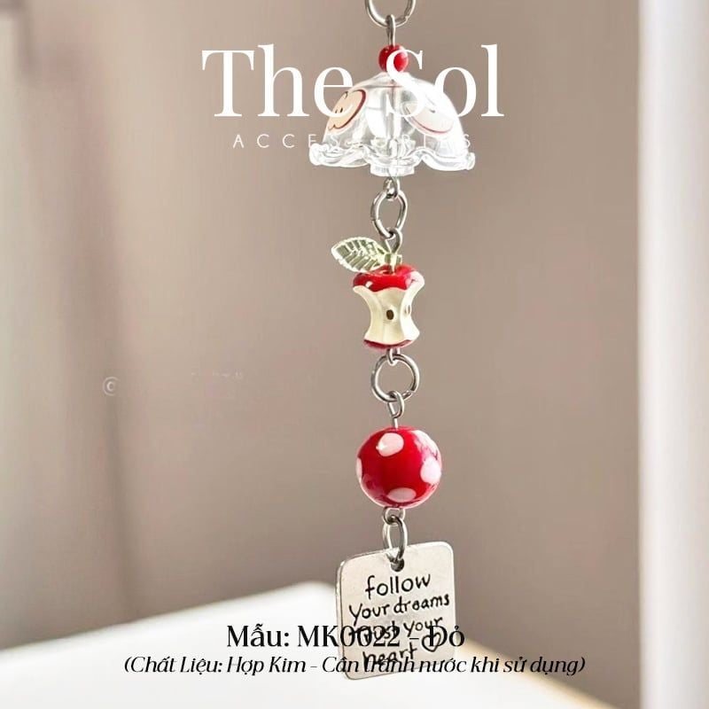  Móc Điện Thoại Bitten Apple 