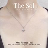  Dây Chuyền Titan Diamond Clover - Mẫu 124 