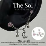 Khuyên Tai Thép Xi Mạ The Moon - Mẫu 230 