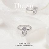  Nhẫn Titan Diamond Marquise 