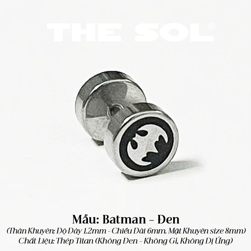  Khuyên Tai Titan Unisex The Batman 