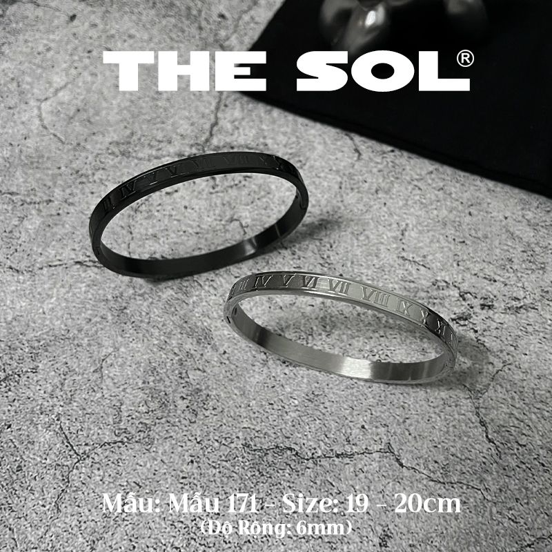  Vòng Tay Titan Unisex The Roman - 6mm - Mẫu 171 