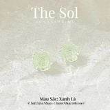  Bông Tai Nhựa Mini Rose 