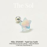  Khuyên Tai Thép Titan Màu Sắc Hologram [1 CHIẾC] 
