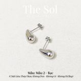  Bông Tai Titan Metal Drop 