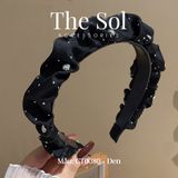  Cài Tóc Hàn Quốc Dia Black Jei 